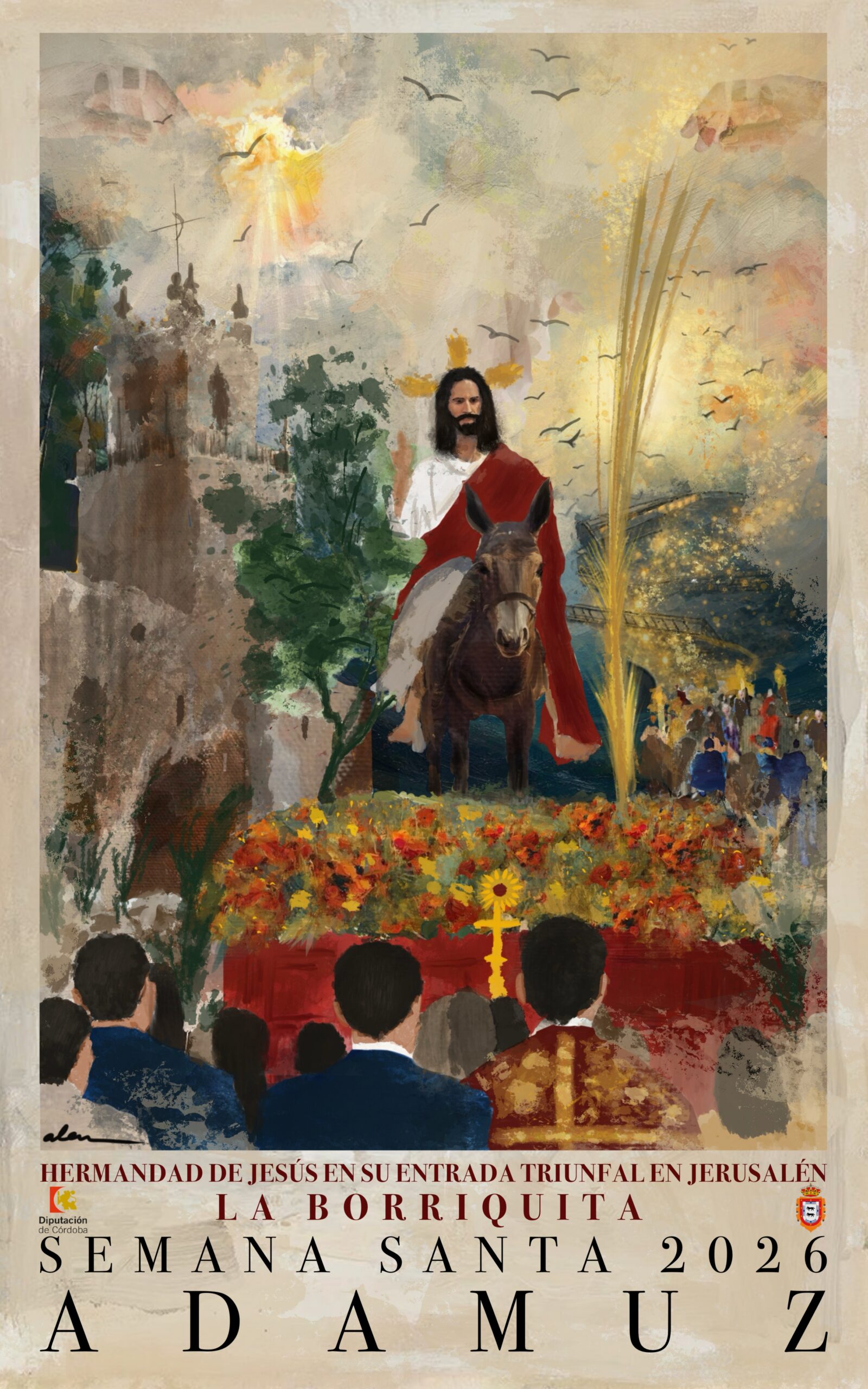 Cartel de Semana Santa en Adamuz 2026